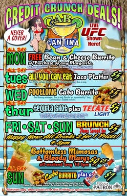 Menu photo 8 Cabo Cantina Newport Beach, CA Menu photo 8 Cabo Cantina Newport Beach, CA