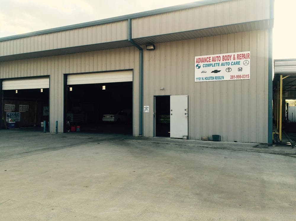 ADVANCE AUTO BODY & REPAIR 11101 N Houston Rosslyn Rd, Houston, Texas Auto Repair Phone