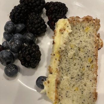 The Galaxy Restaurant - Lemon cake and fresh berries - New American Near Me - Wadsworth, Ohio The Galaxy Restaurant - Lemon cake and fresh berries - New American Near Me - Wadsworth, Ohio