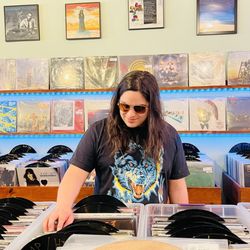 Black Hills Vinyl - My roommates Brother , this dude looks like he belongs here