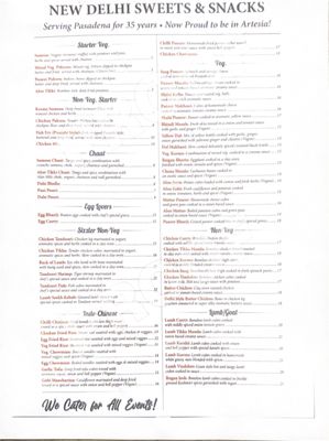 Menu photo 8 New Delhi Palace Artesia, CA Menu photo 8 New Delhi Palace Artesia, CA