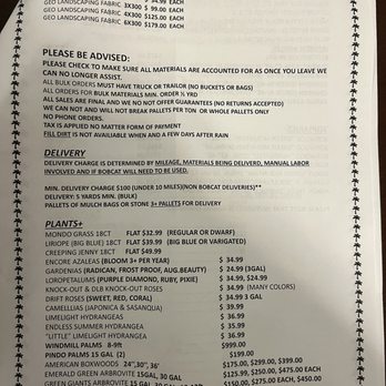 Georgia Wholesale Nursery - Plant availability list - Nurseries & Gardening Near Me - Atlanta, Georgia