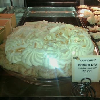 Dahlia Bakery - Triple coconut cream pie - Bakeries Near Me - Seattle, Washington