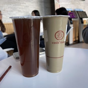 Chun Yang Tea - Plum juice, hojicha latte - Bubble Tea Near Me - Sunnyvale, California
