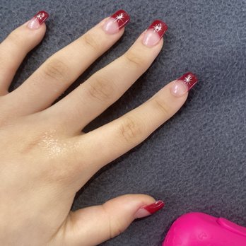 Shine Nails & Spa - The nails I got - Nail Salons Near Me - Oklahoma City, Oklahoma