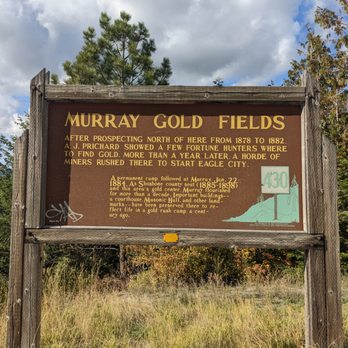Murray Gold Fields Historical Marker - Murray Gold Fields Historical Marker, Mullan - Landmarks & Historical Buildings Near Me Murray Gold Fields Historical Marker - Murray Gold Fields Historical Marker, Mullan - Landmarks & Historical Buildings Near Me