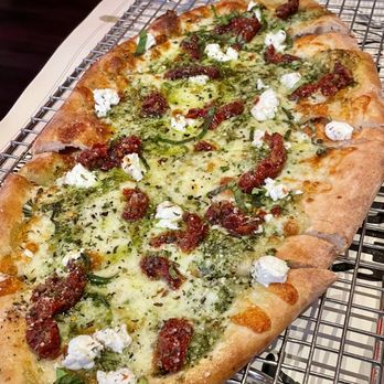 Von's 1000Spirits - Whipped Chevre and Sundried Tomato Pizza - New American Near Me - Seattle, Washington Von's 1000Spirits - Whipped Chevre and Sundried Tomato Pizza - New American Near Me - Seattle, Washington