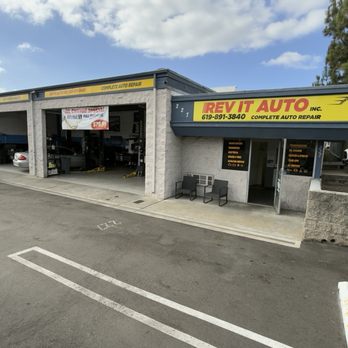 Rev It Auto Repair - Front of the business. - Auto Repair Near Me - El Cajon, California Rev It Auto Repair - Front of the business. - Auto Repair Near Me - El Cajon, California