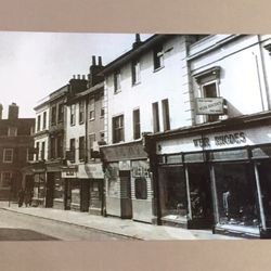 Weir Rhodes - Shop front 9-9A Upper High Street 1930's.
