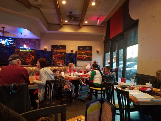 Photo of Tupy's Mexican Food Supreme - Frisco, TX, US. We sat near the bar area, hopping place with good vibe and good fajitas