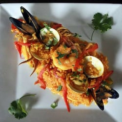The Chimney House - Grill & Cafe - Arroz Marinero -- our Paella Style Spanish Seafood Rice