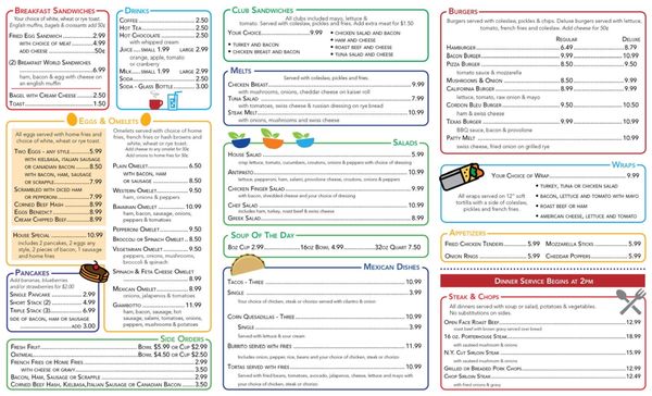 Menu photo 3 Antonio's Breakfast World Restaurant Hazle Township, PA