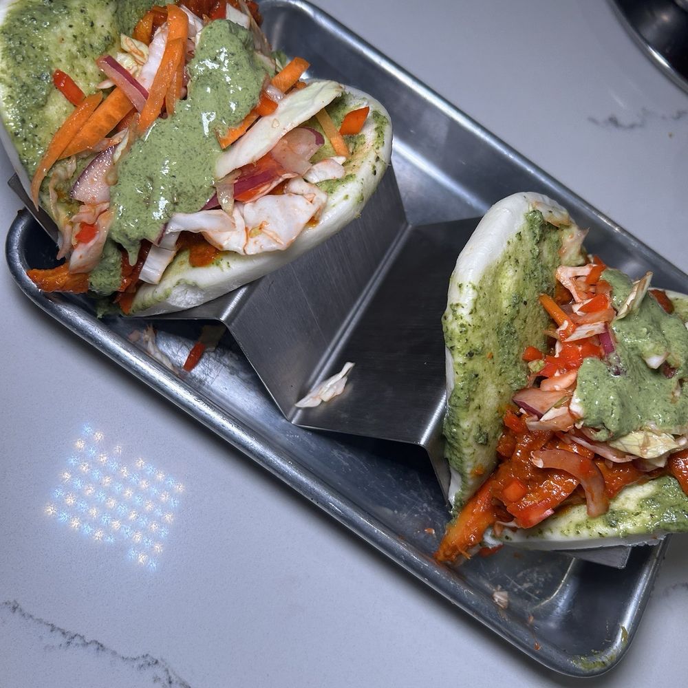 Butter Chicken Bao Buns