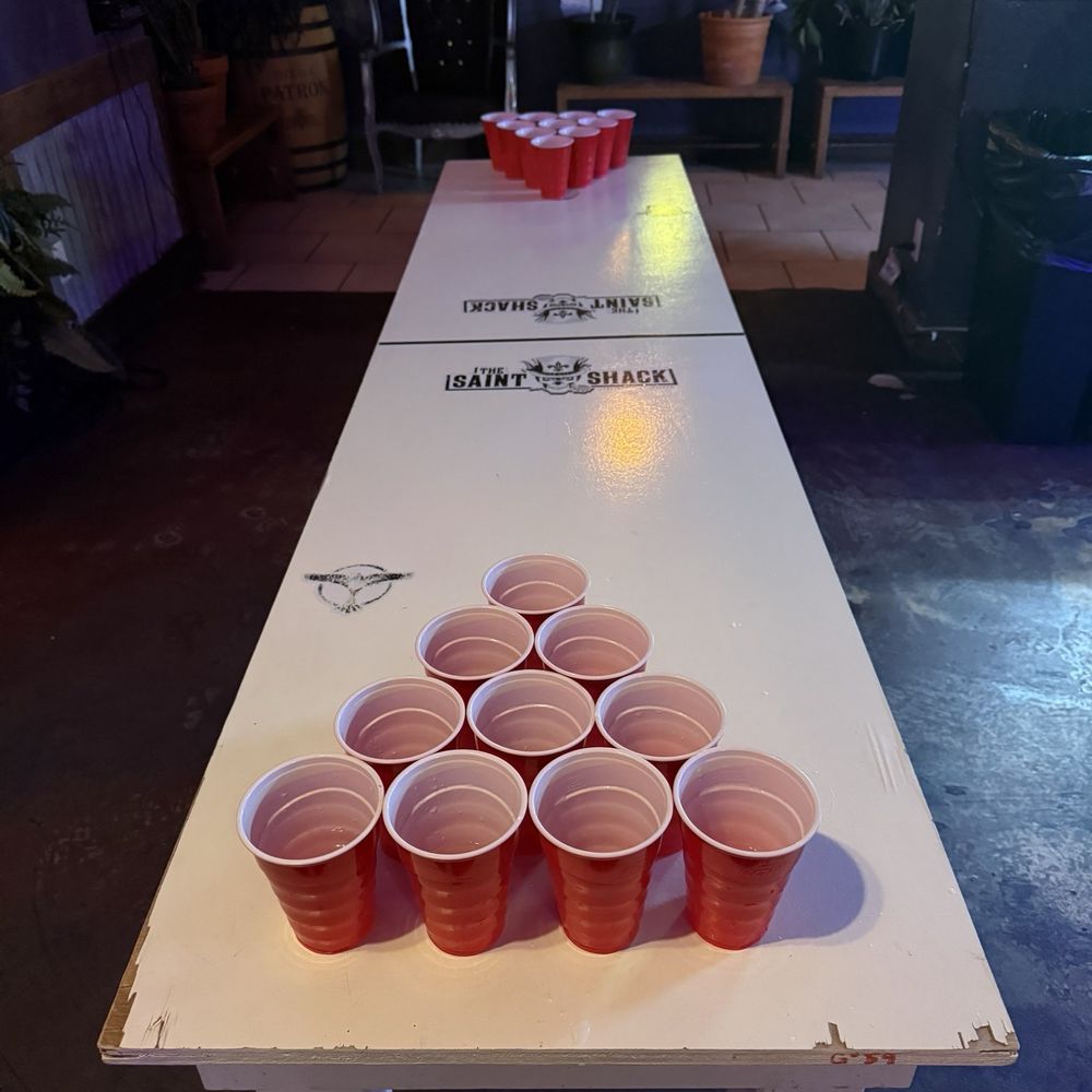The Saint Shack - Beer pong! - Cocktail Bars Near Me - Indianapolis, Indiana The Saint Shack - Beer pong! - Cocktail Bars Near Me - Indianapolis, Indiana