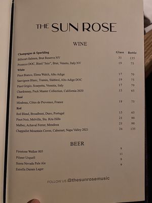 Live at The Sun Rose by null