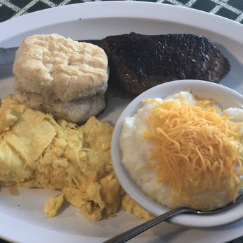 The Highland St Cafe - Grits are very good. Steak was so so. - Breakfast & Brunch Near Me - Mount Dora, Florida The Highland St Cafe - Grits are very good. Steak was so so. - Breakfast & Brunch Near Me - Mount Dora, Florida