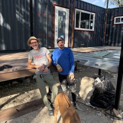 Sasquatch Deck - Steel framing with Summit line Deckorators decking