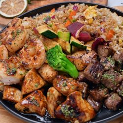 Rockyou Hibachi - Chicken steak shrimp