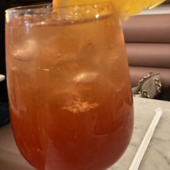 K'Far Cafe - Persephone Spritz (Campari, aperol, Prosecco, grapefruit, pomegranate & soda) - Cafes Near Me - Philadelphia, Pennsylvania K'Far Cafe - Persephone Spritz (Campari, aperol, Prosecco, grapefruit, pomegranate & soda) - Cafes Near Me - Philadelphia, Pennsylvania