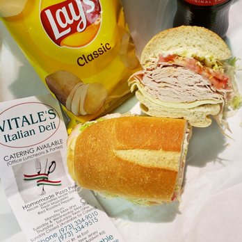 Vitale's Delicatessen - Turkey & Provolone (half) Sub. if You get a Whole Sub, Better Bring Back Up or call 1-812-444-Bill, I can help - Delis Near Me - Parsippany, New Jersey Vitale's Delicatessen - Turkey & Provolone (half) Sub. if You get a Whole Sub, Better Bring Back Up or call 1-812-444-Bill, I can help - Delis Near Me - Parsippany, New Jersey