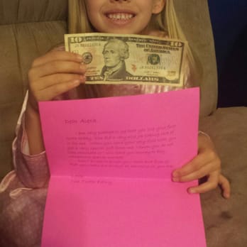 Belton Healthy Smiles - Letter from tooth fairy for 1st baby tooth. Dr Duede and his staff have done great job making sure her teeth are healthy. - General Dentistry Near Me - Belton, Missouri