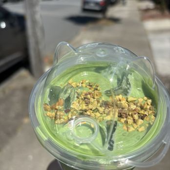 Noriega Cafe - Pistachio Matcha Latte - Japanese Near Me - San Francisco, California