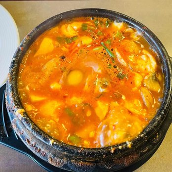 Hansang Tofu - Mushroom Tofu Soup - Korean Near Me - Milpitas, California Hansang Tofu - Mushroom Tofu Soup - Korean Near Me - Milpitas, California
