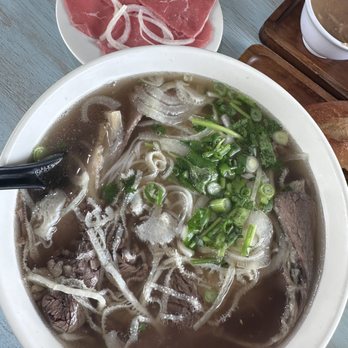 Pho Basil - #7 with rare beef on the side - Vietnamese Near Me - Elk Grove, California Pho Basil - #7 with rare beef on the side - Vietnamese Near Me - Elk Grove, California