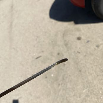 Midas - Dipstick for reference of no oil! Robbery - Auto Repair Near Me - Victorville, California Midas - Dipstick for reference of no oil! Robbery - Auto Repair Near Me - Victorville, California