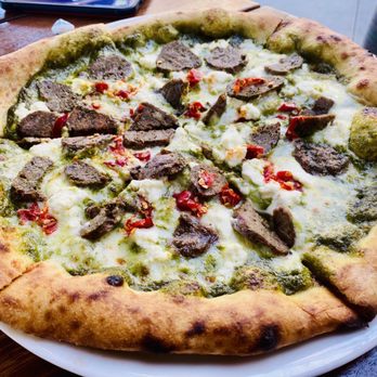 Oscar's Brewing Company - Lamb Meatball Pizza - Breweries Near Me - Temecula, California