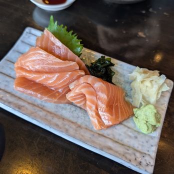 Sakae Sushi - Salmon Sashimi $20 for 5 - Japanese Near Me - Burlingame, California Sakae Sushi - Salmon Sashimi $20 for 5 - Japanese Near Me - Burlingame, California