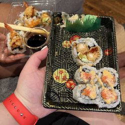 Koishi Restaurant & Sushi Bar - Spicy tuna roll. Tempura roll