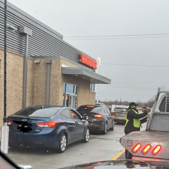 Whataburger - A worker comes to the second lane to take your payment and bring out your order. - Burgers Near Me - Republic, Missouri