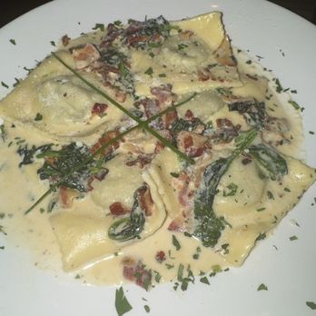 Facci Ristorante - Ravioli Con Bacon Alla Pavarotti - Italian Near Me - Laurel, Maryland