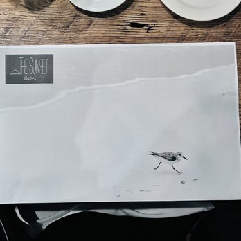 The Sunset Restaurant - The placemat - New American Near Me - Malibu, California The Sunset Restaurant - The placemat - New American Near Me - Malibu, California