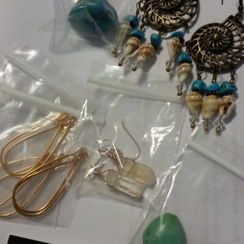 Debi's Creations - My purchases:magnesite rock 2.00, earrings 10.00, gold tear drop hoops 1.00, crystal earrings 1.00 - Jewelry Near Me - Kailua, Hawaii Debi's Creations - My purchases:magnesite rock 2.00, earrings 10.00, gold tear drop hoops 1.00, crystal earrings 1.00 - Jewelry Near Me - Kailua, Hawaii