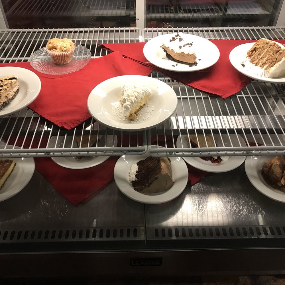 Machine Shed Restaurant - Dessert Display on the way out. - American Near Me - Appleton, Wisconsin Machine Shed Restaurant - Dessert Display on the way out. - American Near Me - Appleton, Wisconsin
