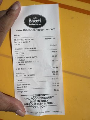 Menu photo 4 Biscoff Coffee Corner San Francisco, CA