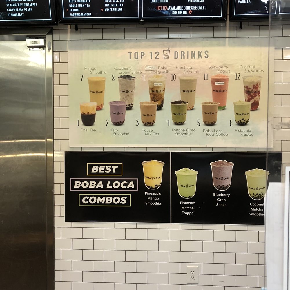 Boba Loca - Top drinks 03/05/22 - Bubble Tea Near Me - Sacramento, California