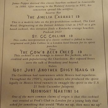 Cooper & Cow, Steakhouse - 1.10.25 cocktail menu #ReviewsByRL - Steakhouses Near Me - Fishers, Indiana Cooper & Cow, Steakhouse - 1.10.25 cocktail menu #ReviewsByRL - Steakhouses Near Me - Fishers, Indiana