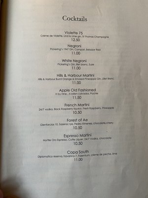 Menu photo 1 Fishers In The City Edinburgh, EDH