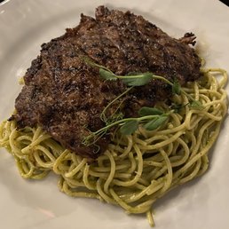 Tallarin Verde Churrasco