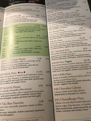 Menu photo 2 The Upper Crust Pizzeria Istanbul, 34