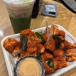 spicy popcorn chicken
