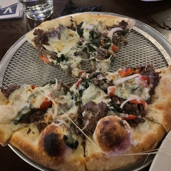 Vice - Steak pizza - New American Near Me - Buffalo, New York