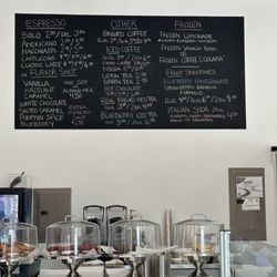 Sugar Bakery - Coffee & Tea menu