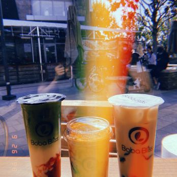 Boba Bliss - Strawberry Matcha Latte, Cream Brulee, Cofee Milktea - Bubble Tea Near Me - Mountain View, California
