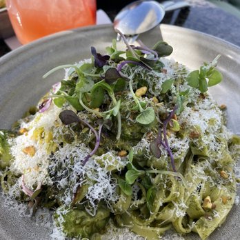 The Rooftop - Pesto pasta - Asian Fusion Near Me - Beverly Hills, California