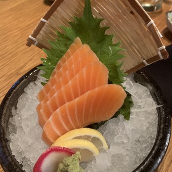 Tei Tei Robata Bar - Salmon sashimi - Japanese Near Me - Dallas, Texas Tei Tei Robata Bar - Salmon sashimi - Japanese Near Me - Dallas, Texas