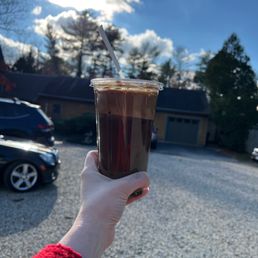 Iced whipped coffee